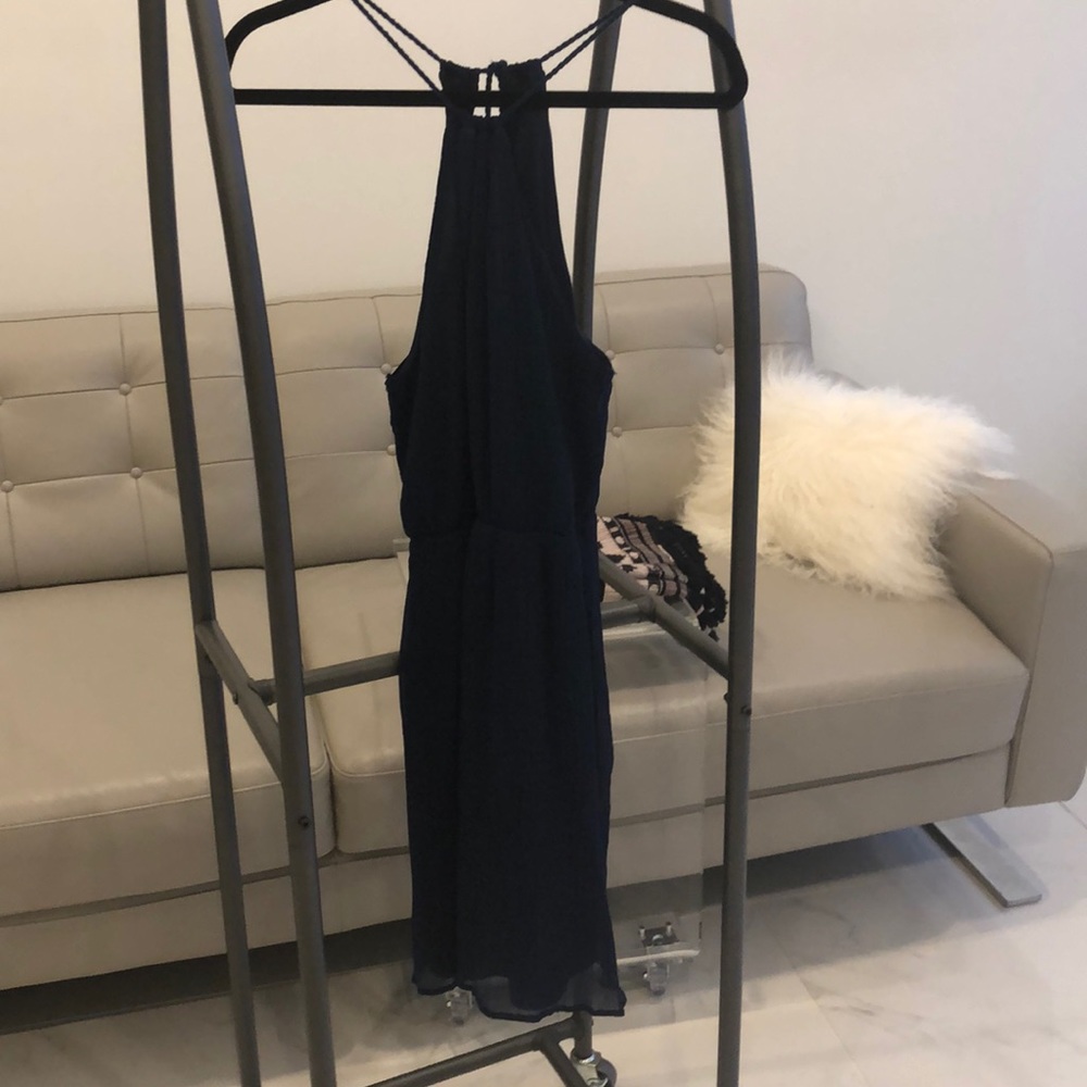 Navy blue dress